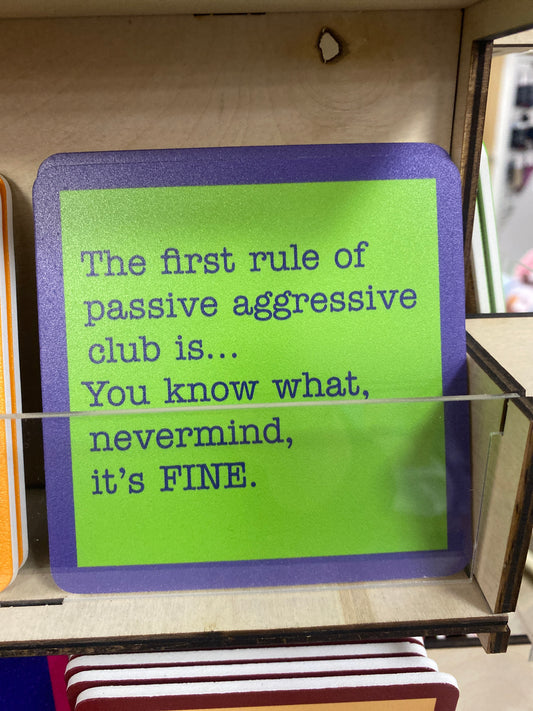 COASTER - PASSIVE AGGRESSIVE