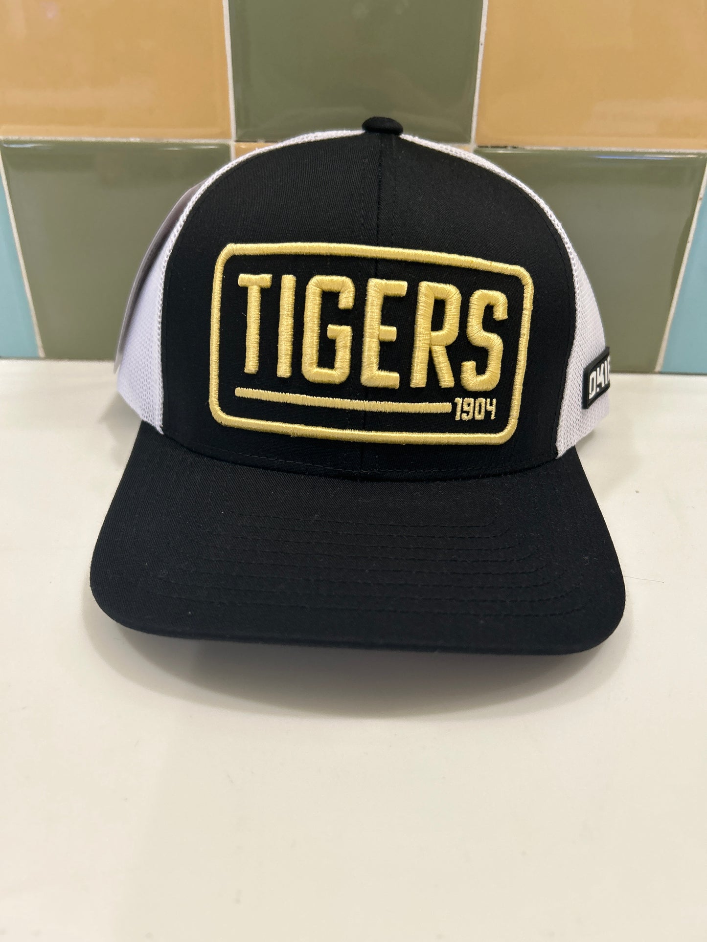 OKIE HAT-TIGERS BLK/WHT