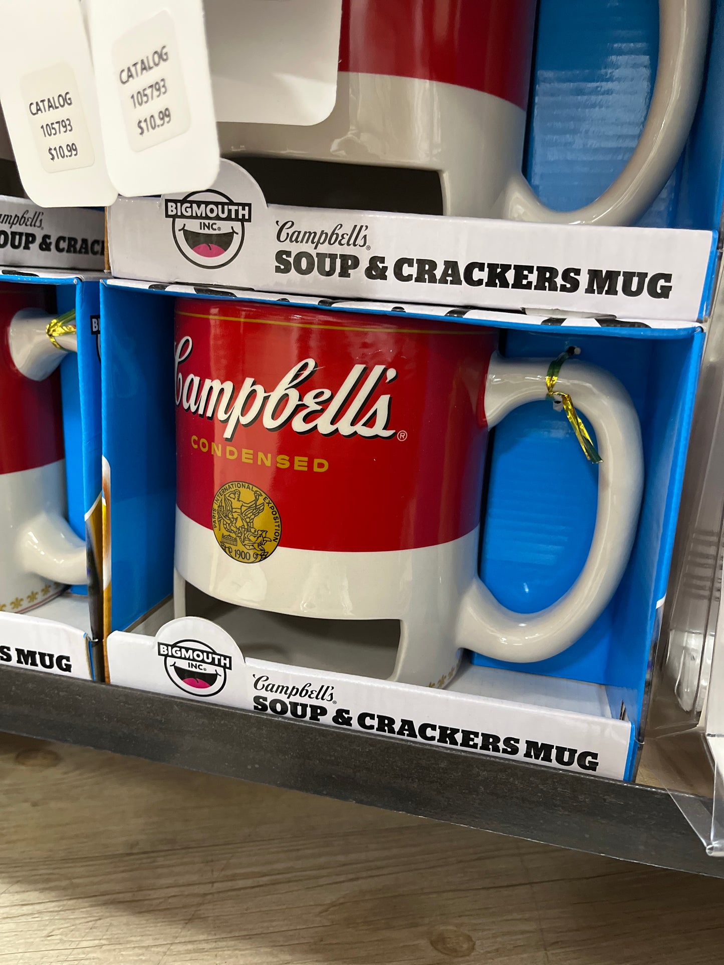 CAMPBELLS SOUP & CRACKERS MUG