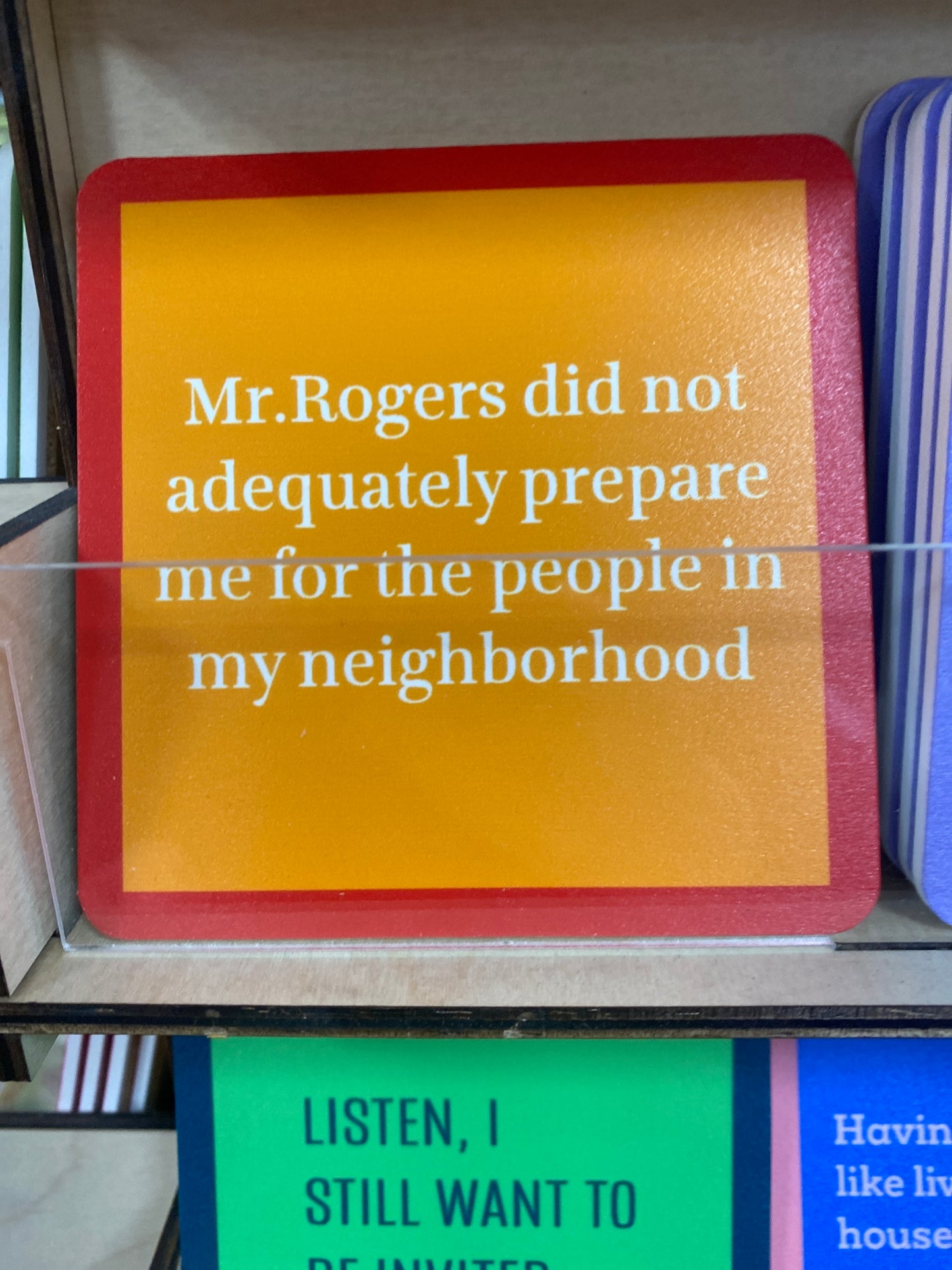 COASTER - MR ROGERS