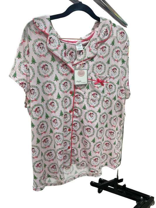 SPIRIT OF SANTA SHORT SLEEVE LOUNGE SET