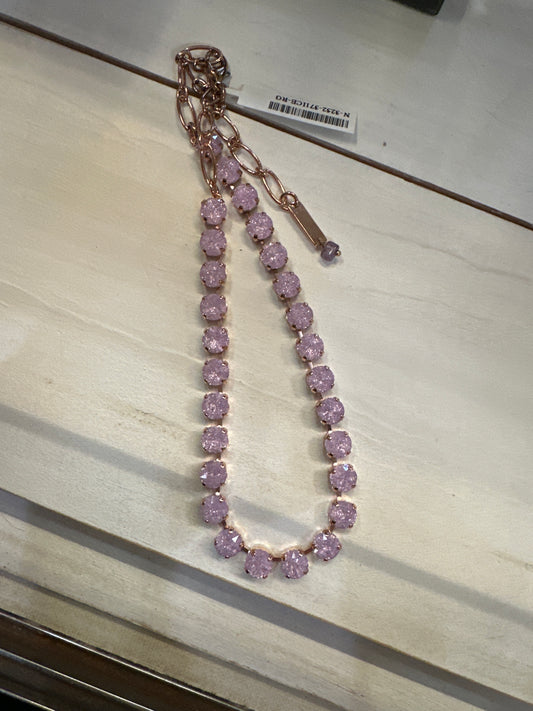 MARIANA LAVENDER CRYSTAL - RG NECKLACE