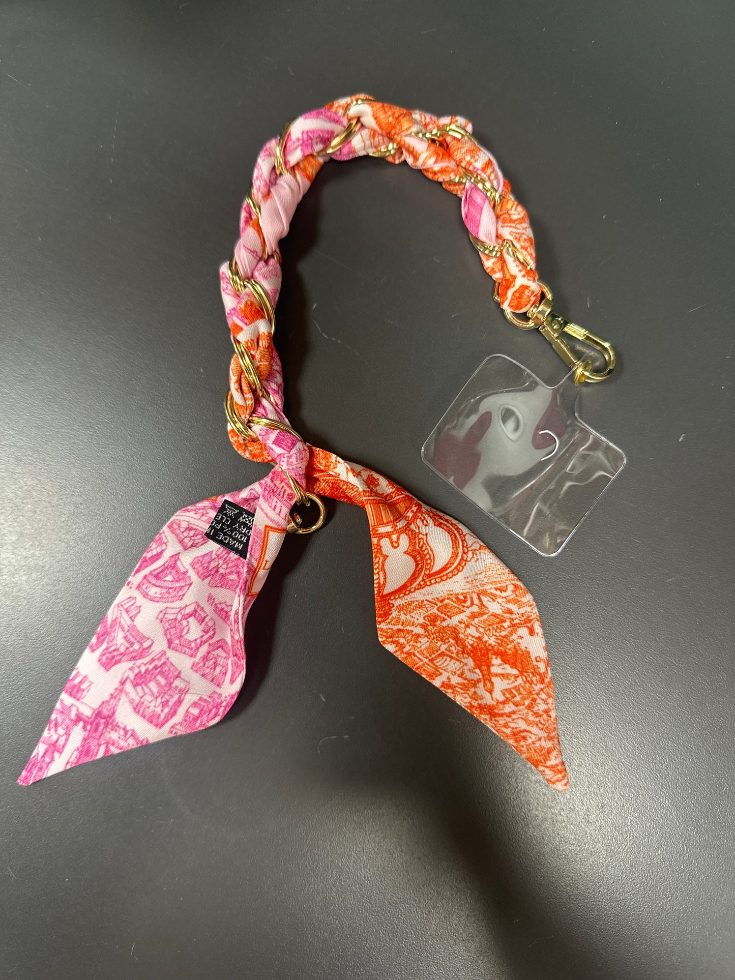 PURSE CHAIN W/SCARF