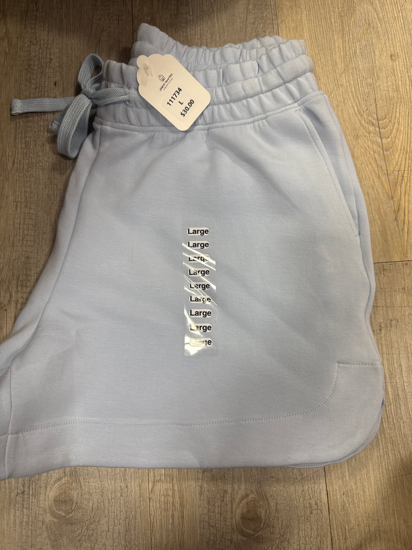 SCUBA TULIP SHORTS - SOFT BLUE