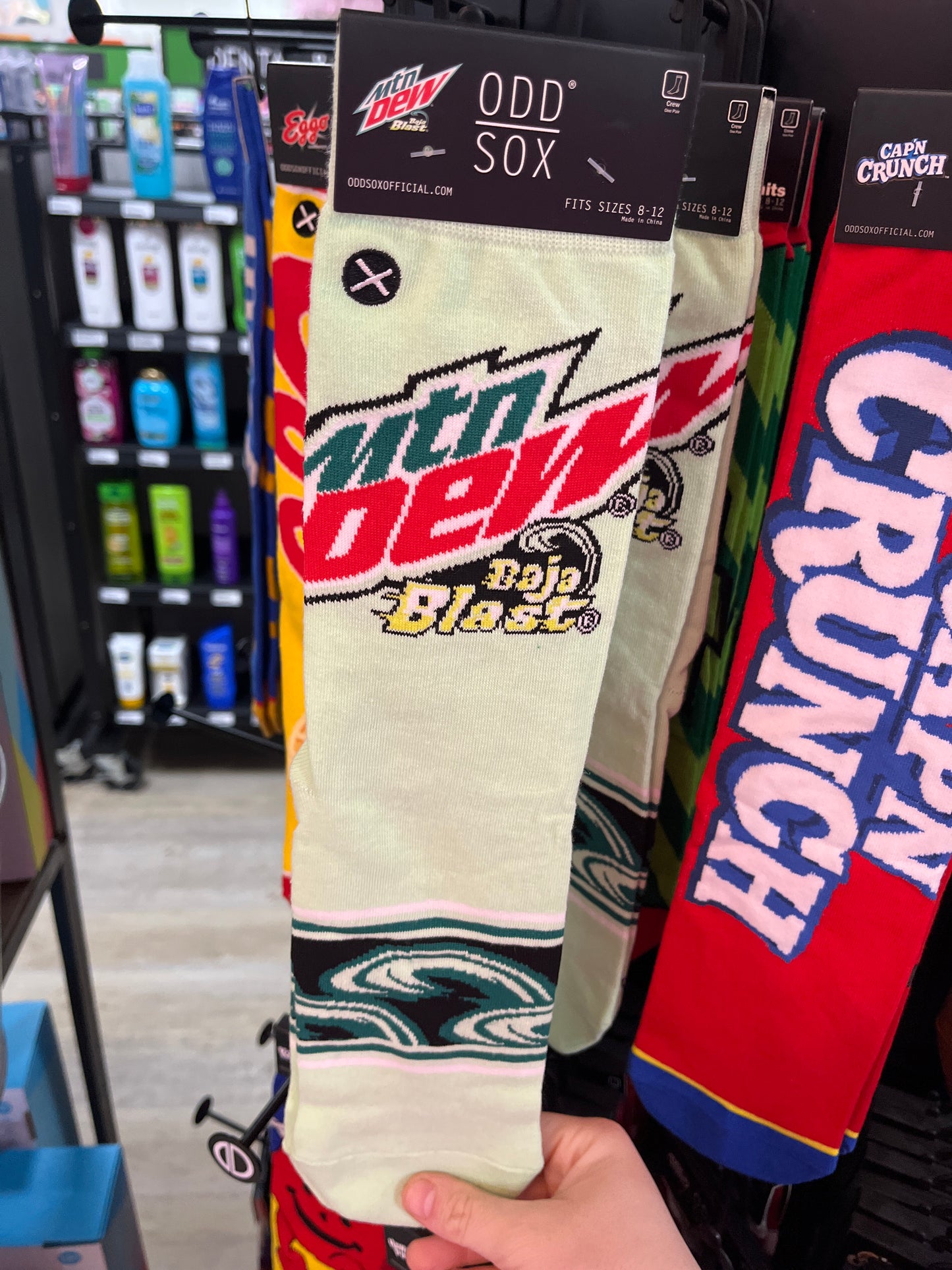 SOCKS - MOUNTAIN DEW BAJA BLAST