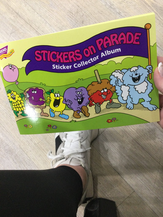 STICKERS ON PARADE STICKER COLLECTOR ALBUM