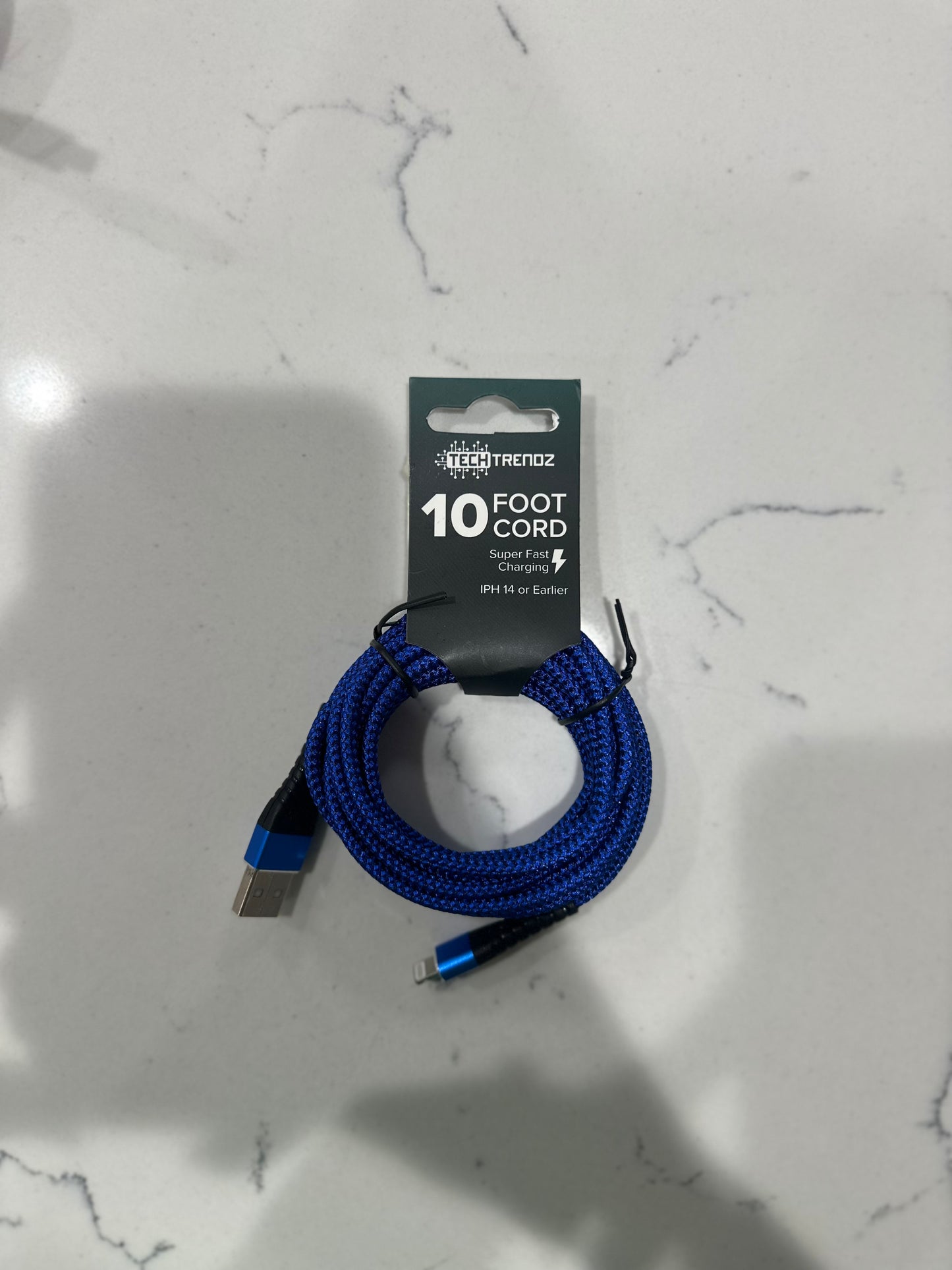 10FT MESH CORD - LIGHTNING - Pharm Favorites by Economy Pharmacy