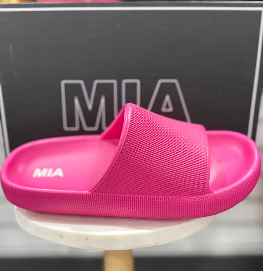 MIA Lexa Eva Slides - Hot Pink