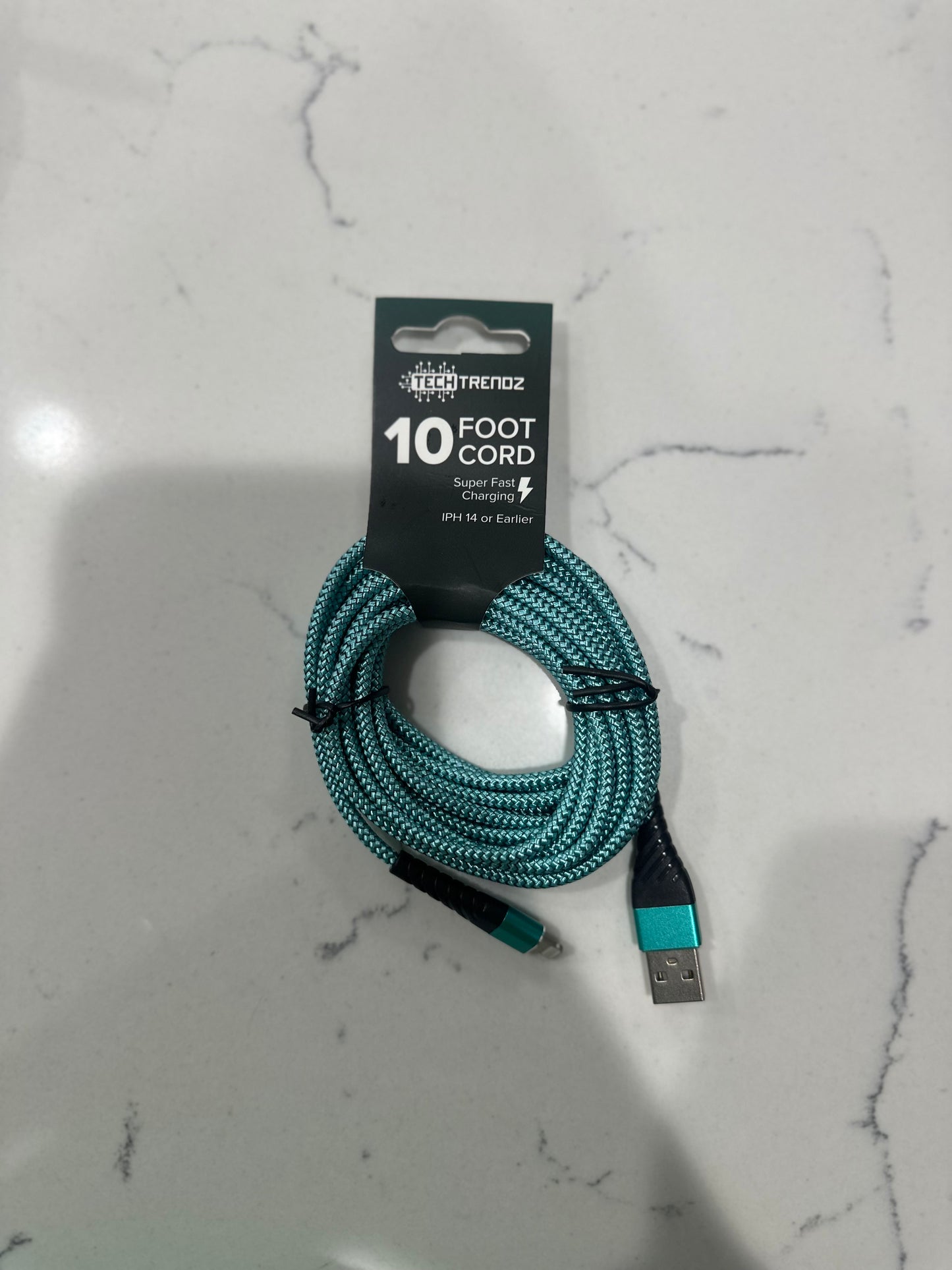 10FT MESH CORD - LIGHTNING - Pharm Favorites by Economy Pharmacy