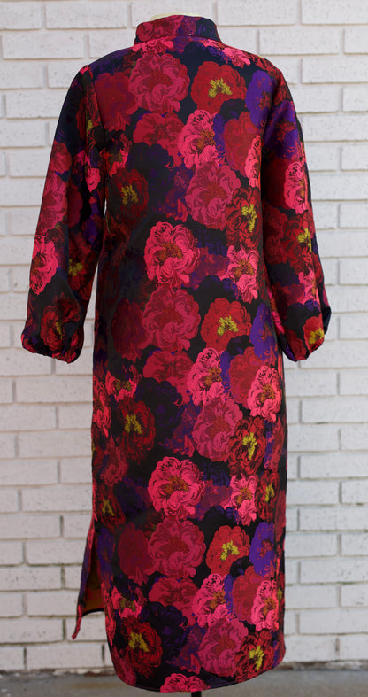 HOT PINK MULTI JACQUARD MIDI DRESS - Pharm Favorites by Economy Pharmacy