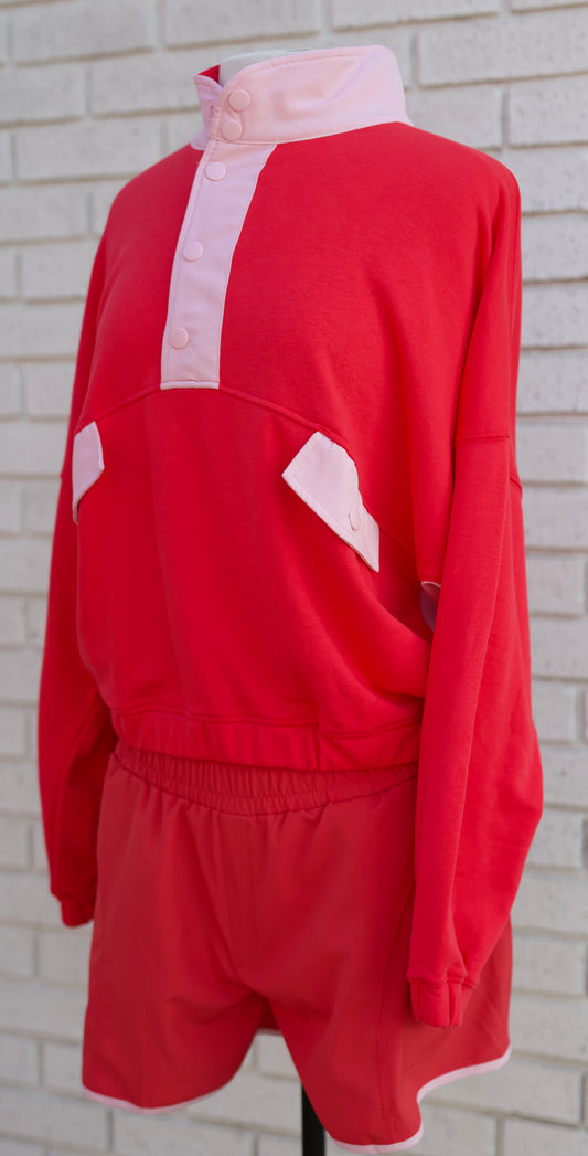 PULLOVER & SHORT 2 PC. SET