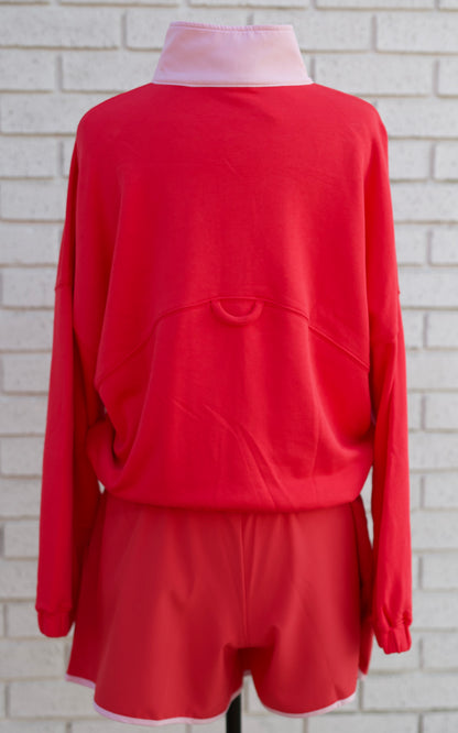 PULLOVER & SHORT 2 PC. SET