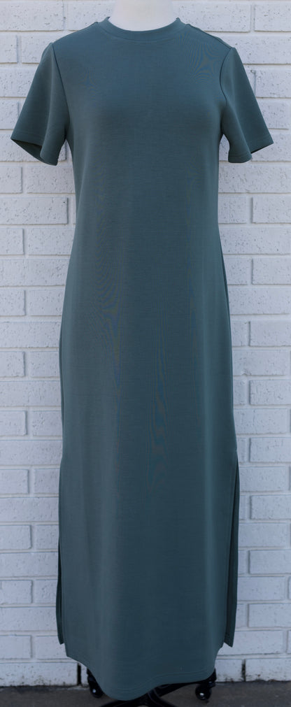 SCUBA MAXI DRESS - SAGE LEAF - Pharm Favorites by Economy Pharmacy