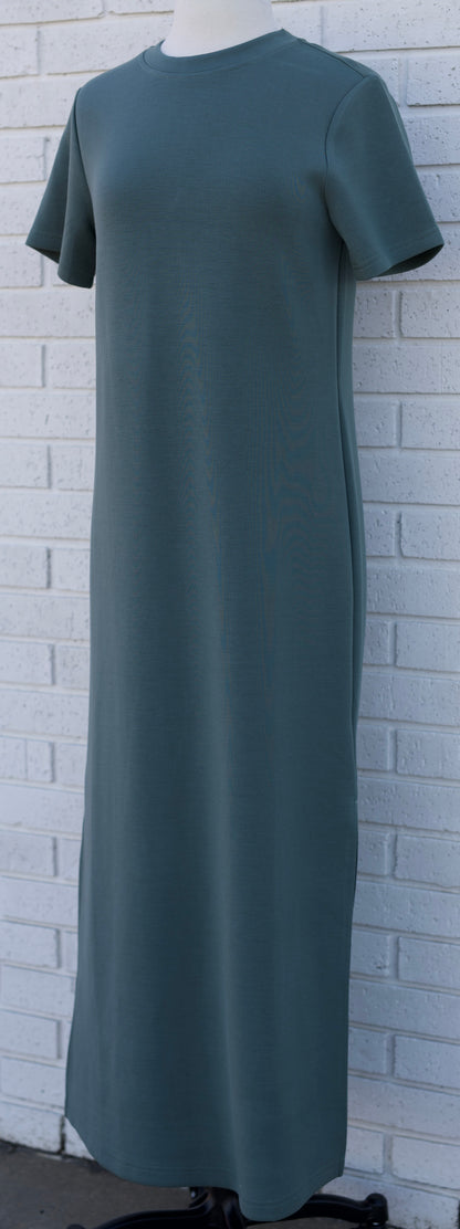 SCUBA MAXI DRESS - SAGE LEAF - Pharm Favorites by Economy Pharmacy
