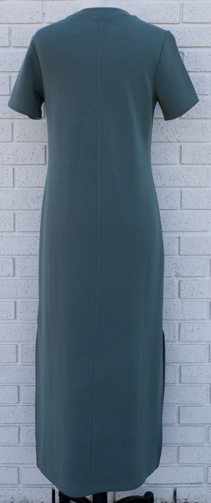 SCUBA MAXI DRESS - SAGE LEAF - Pharm Favorites by Economy Pharmacy