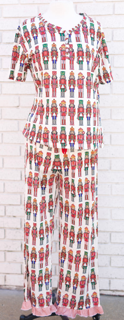 SIMPLY SOUTHERN HOLIDAY NUTCRACKER PAJAMAS