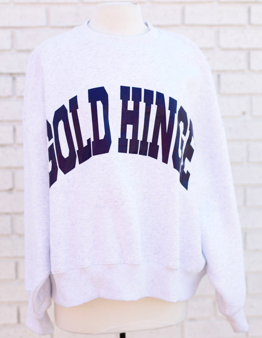 Heather Indigo GH Wide Arm Sweatshirt - Pharm Favorites by Economy Pharmacy