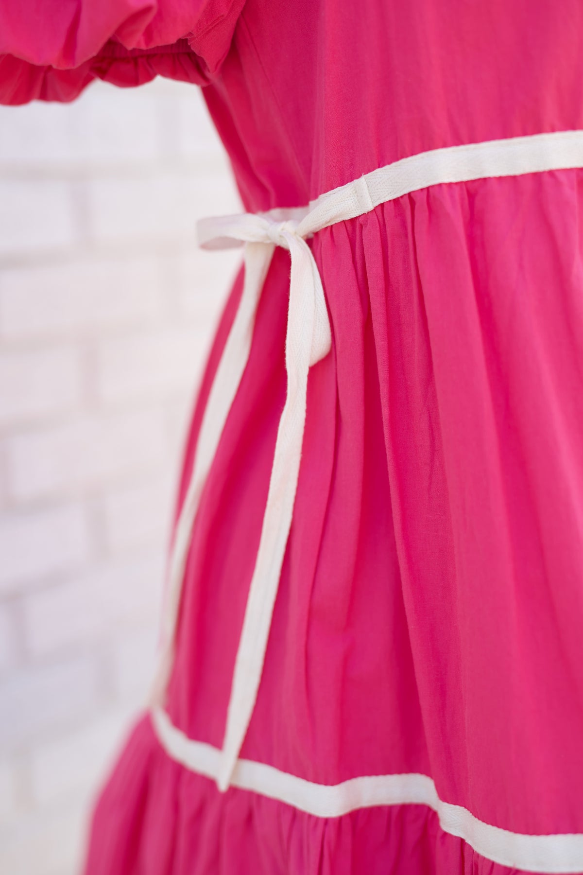 BUTTON DOWN TAPE DETAIL MINI DRESS - Pharm Favorites by Economy Pharmacy