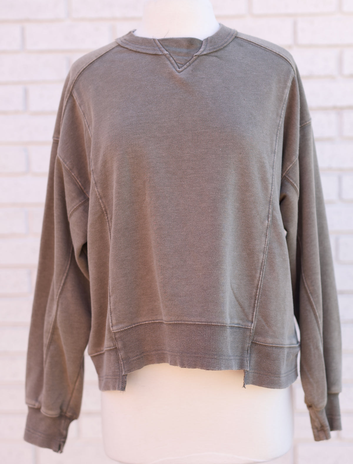 FRENCH TERRY PULLOVER