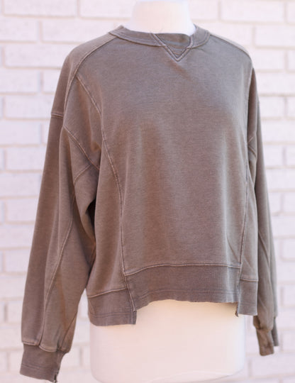 FRENCH TERRY PULLOVER