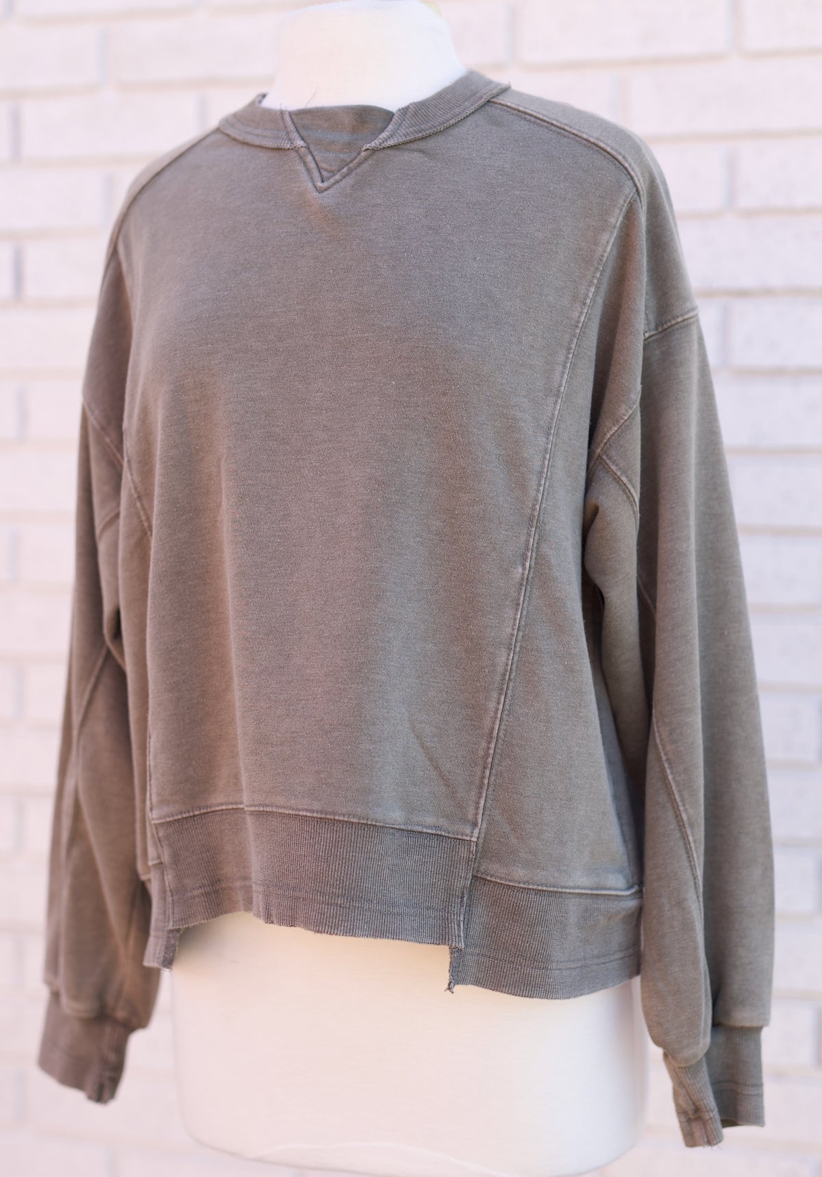 FRENCH TERRY PULLOVER