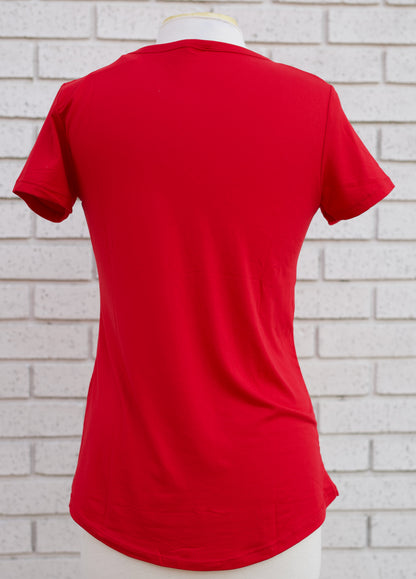 RUBY RED LOUNGE SHIRT