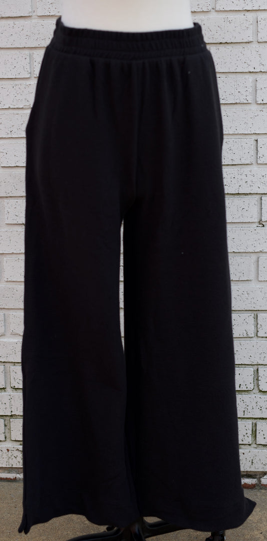 CLOUDY KNIT WIDE LEGGED PANTS