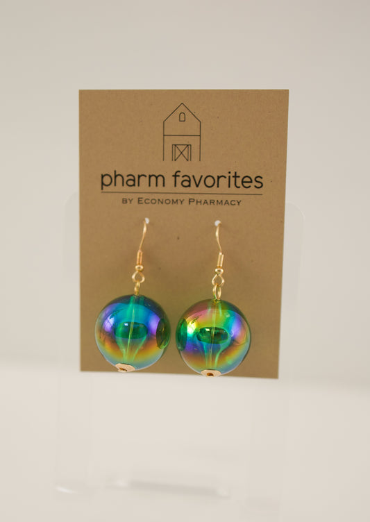 BUBBLE BEAD EARRINGS