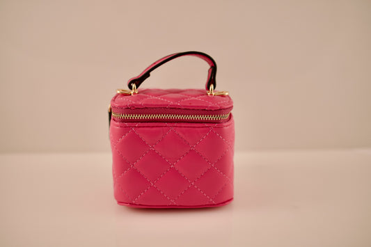 UNNI QUILTED TOP HANDLE MINI BAG