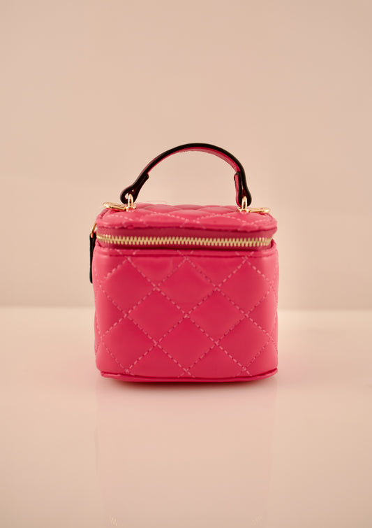 UNNI QUILTED TOP HANDLE MINI BAG