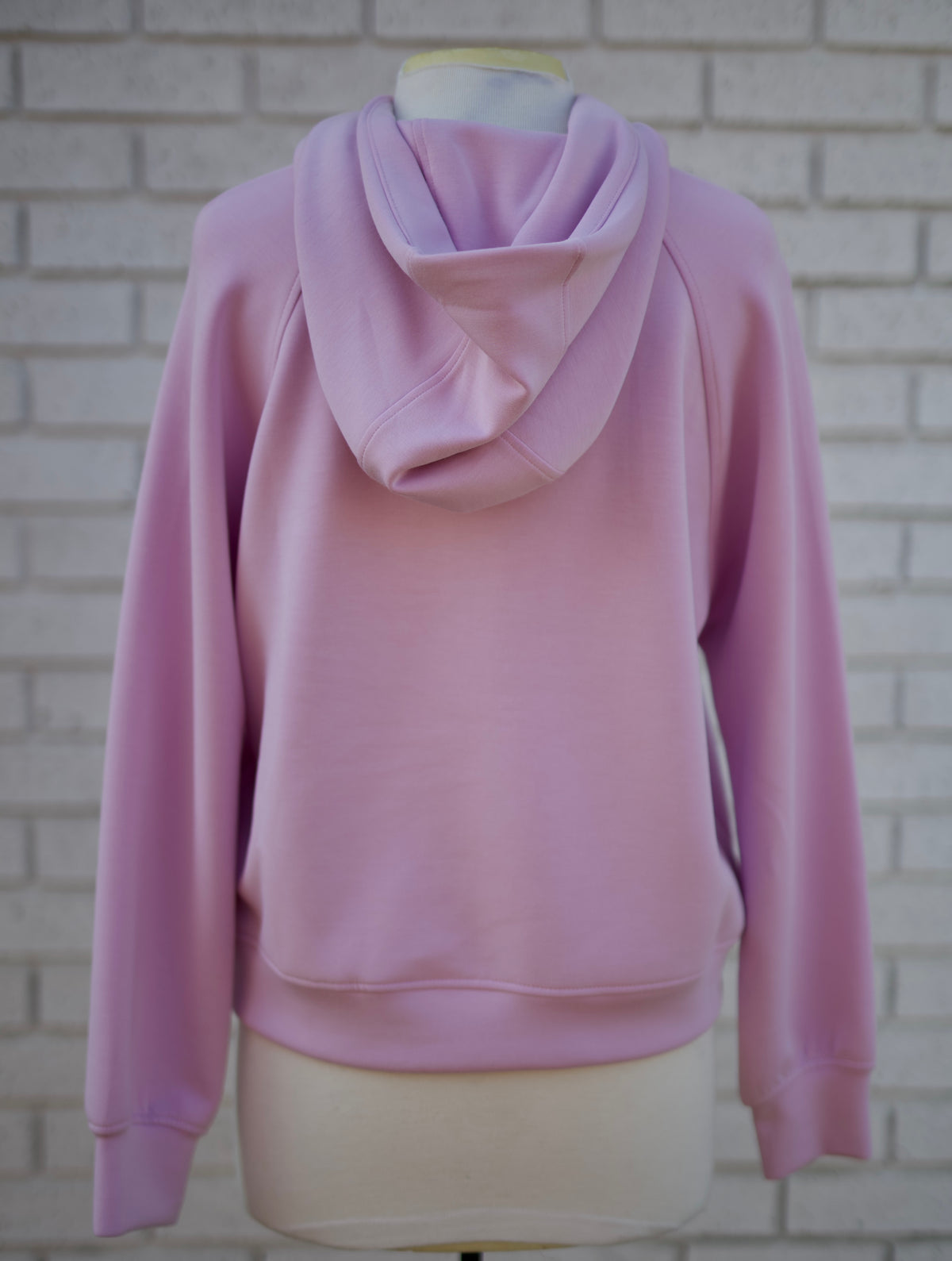 SCUBA QUARTER ZIP HOODIE JACKET - BLOSSOM