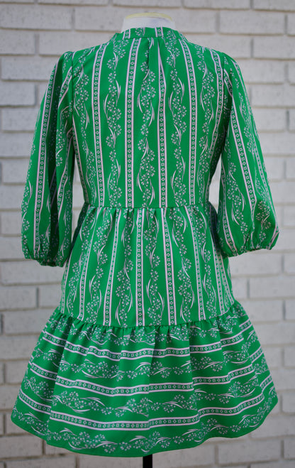 RILEY MINI DRESS - GARDEN LACE