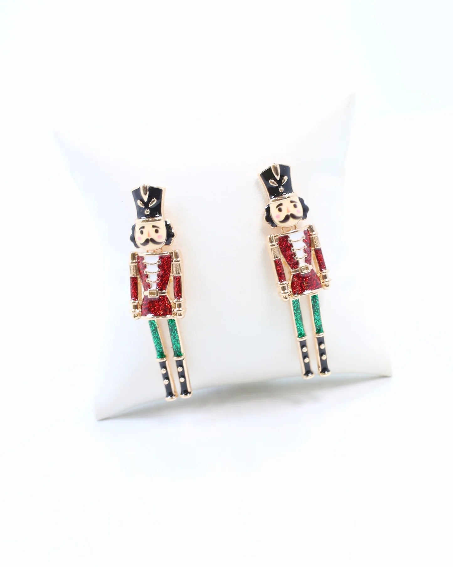 NAUGHTY OR NICE NUTCRACKER EARRING