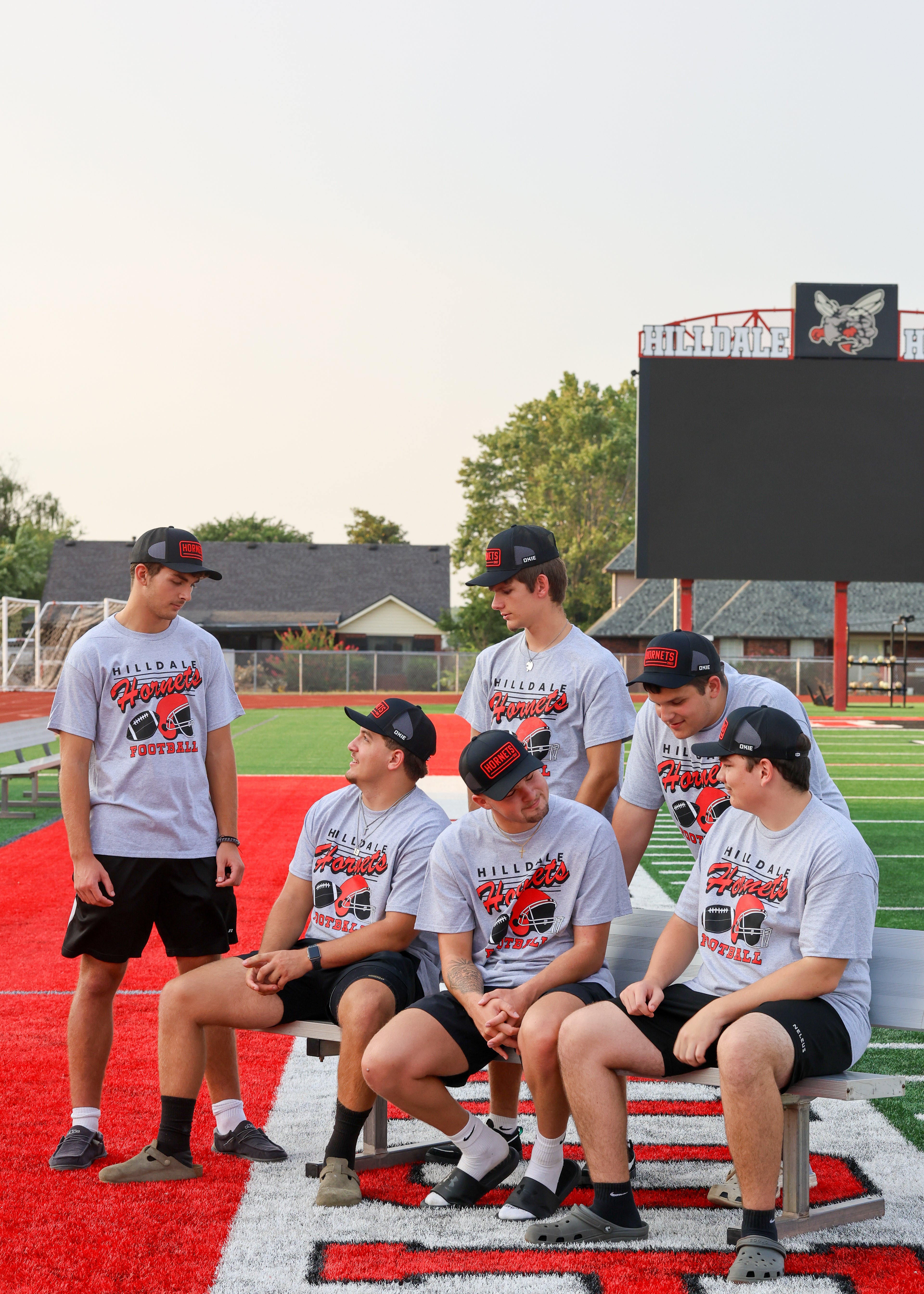 Hilldale Hornets Football Tee
