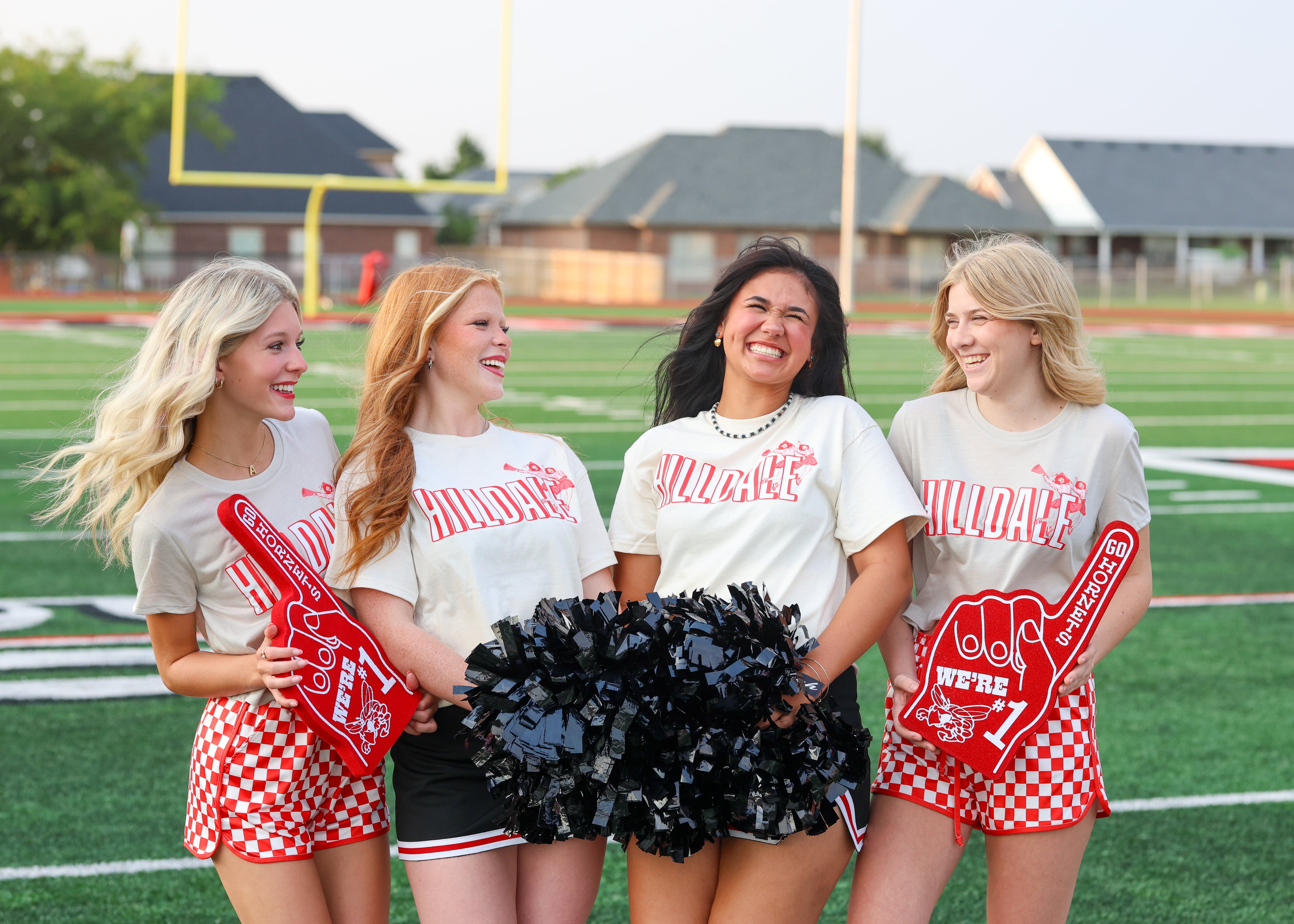 Hilldale Hornets Vintage Cheerleaders Tee