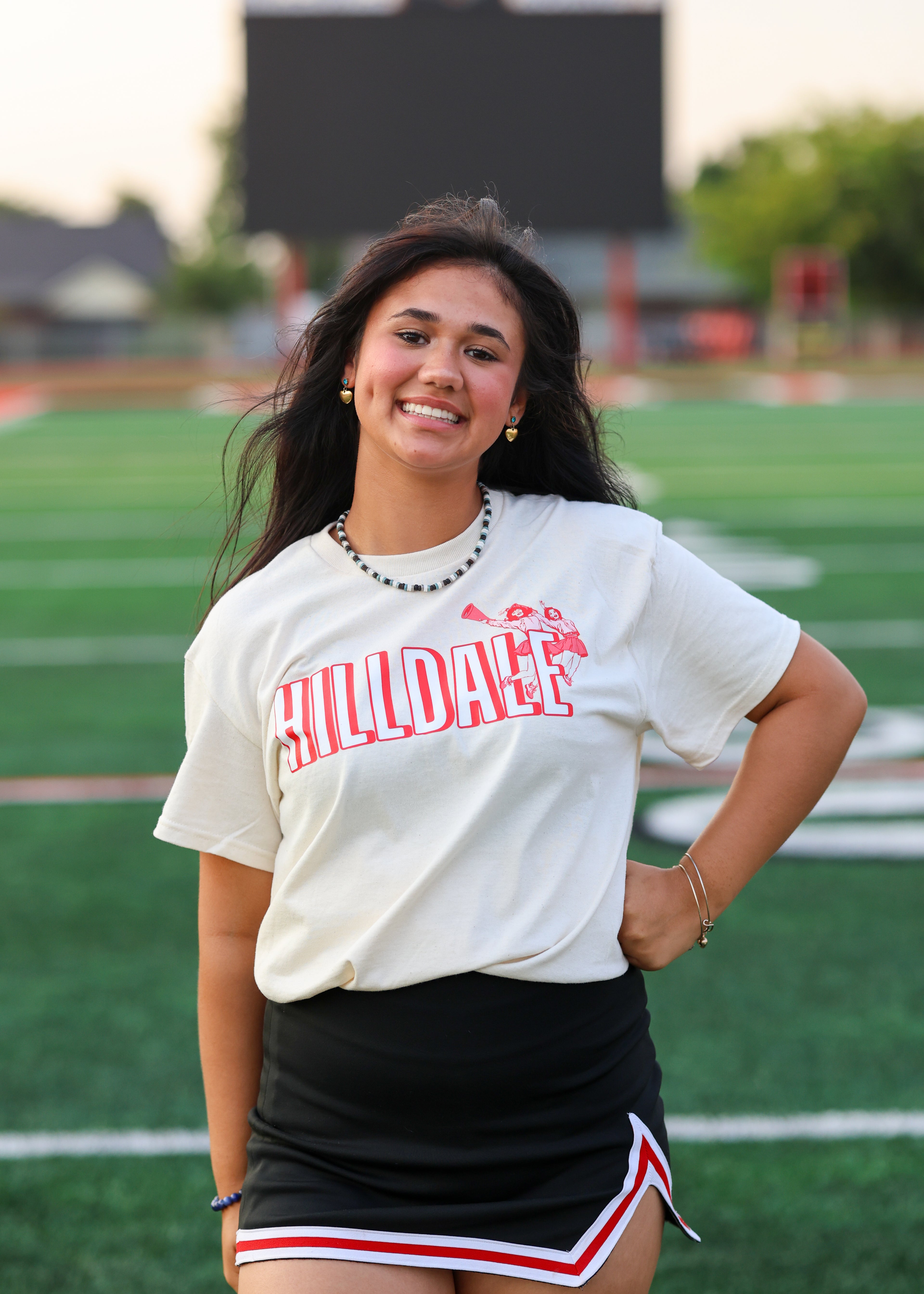 Hilldale Hornets Vintage Cheerleaders Tee
