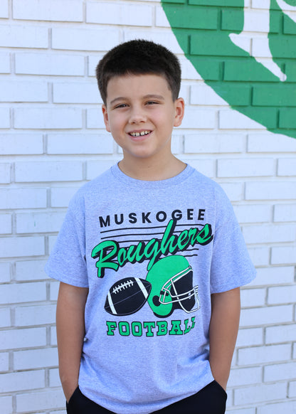 Muskogee Roughers Football Tee