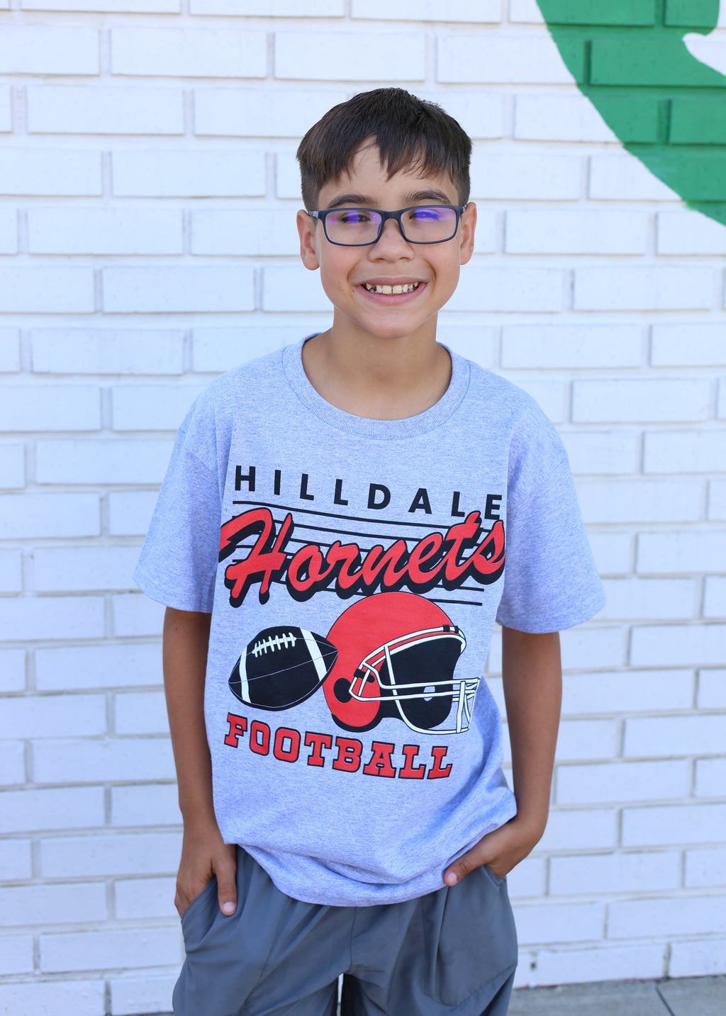 Hilldale Hornets Football Tee