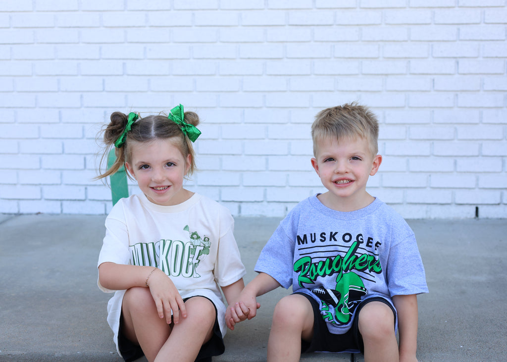 Muskogee Roughers Football Tee