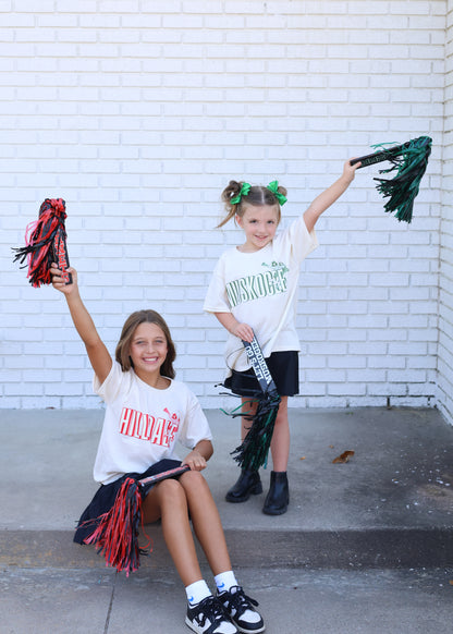 Hilldale Hornets Vintage Cheerleaders Tee