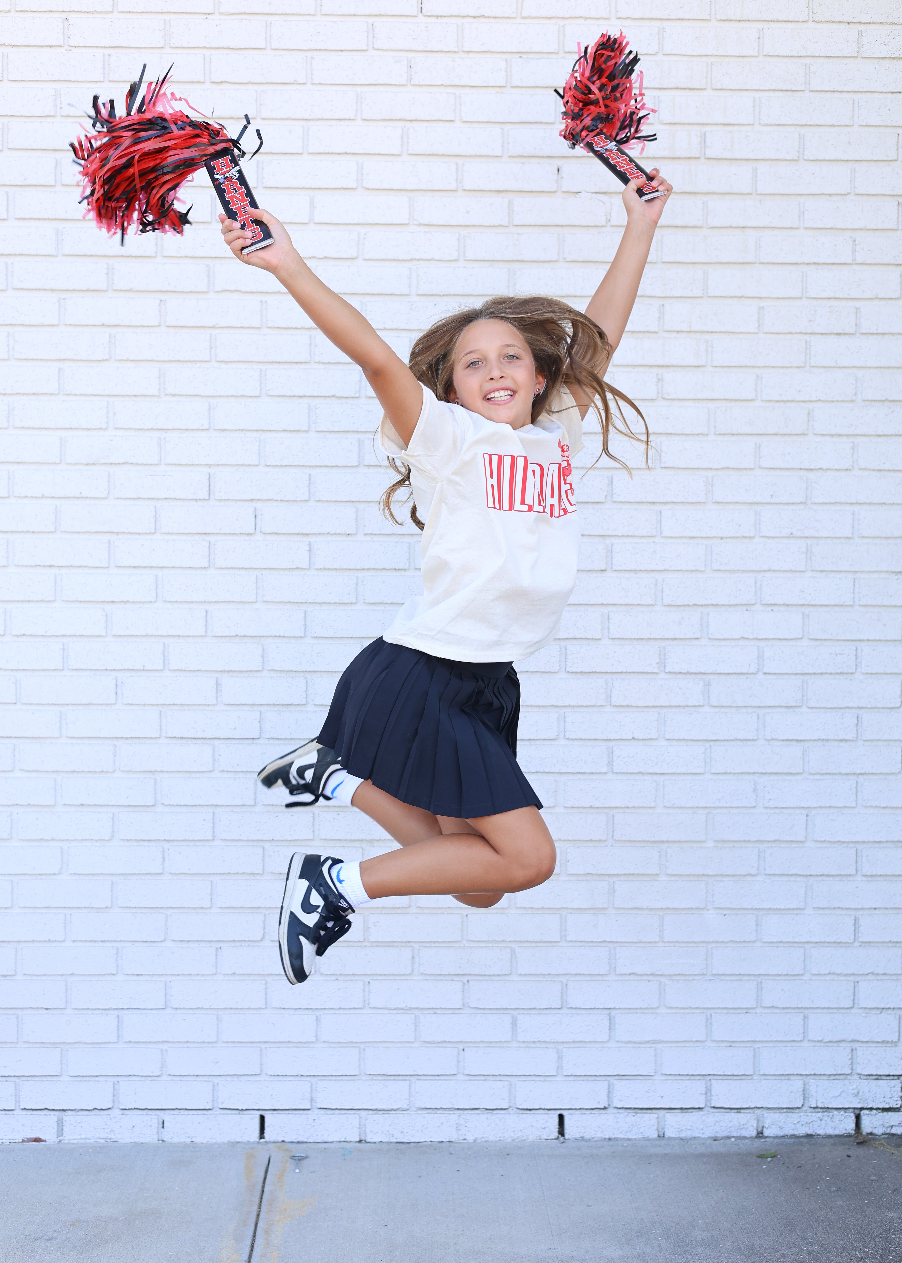 Hilldale Hornets Vintage Cheerleaders Tee YOUTH