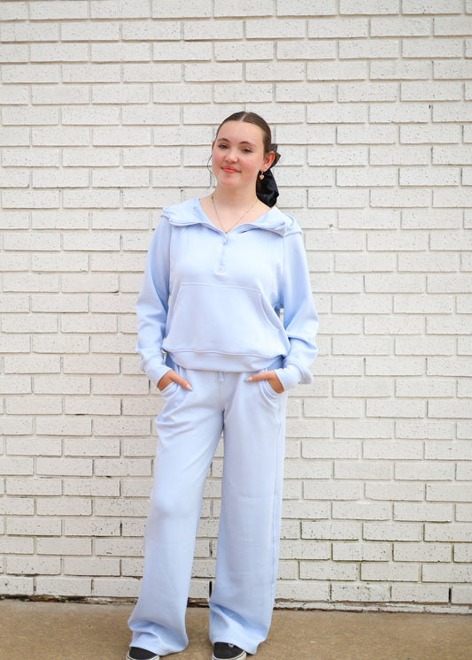 SCUBA STRAIGHT PANTS - FROST