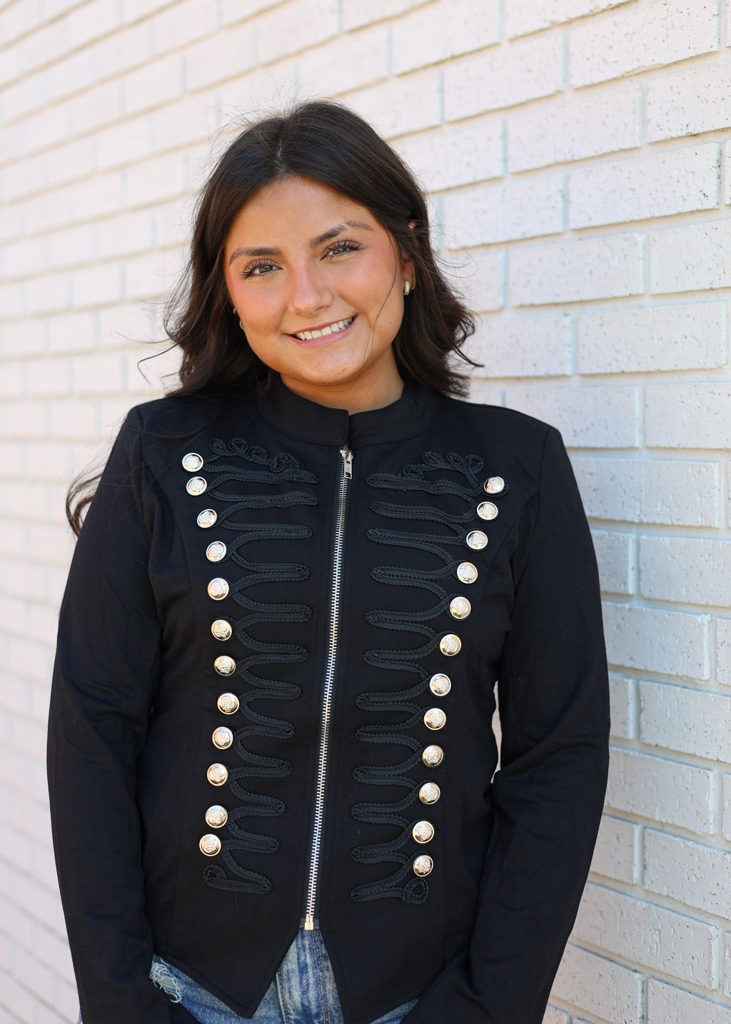 Military Black Jacket