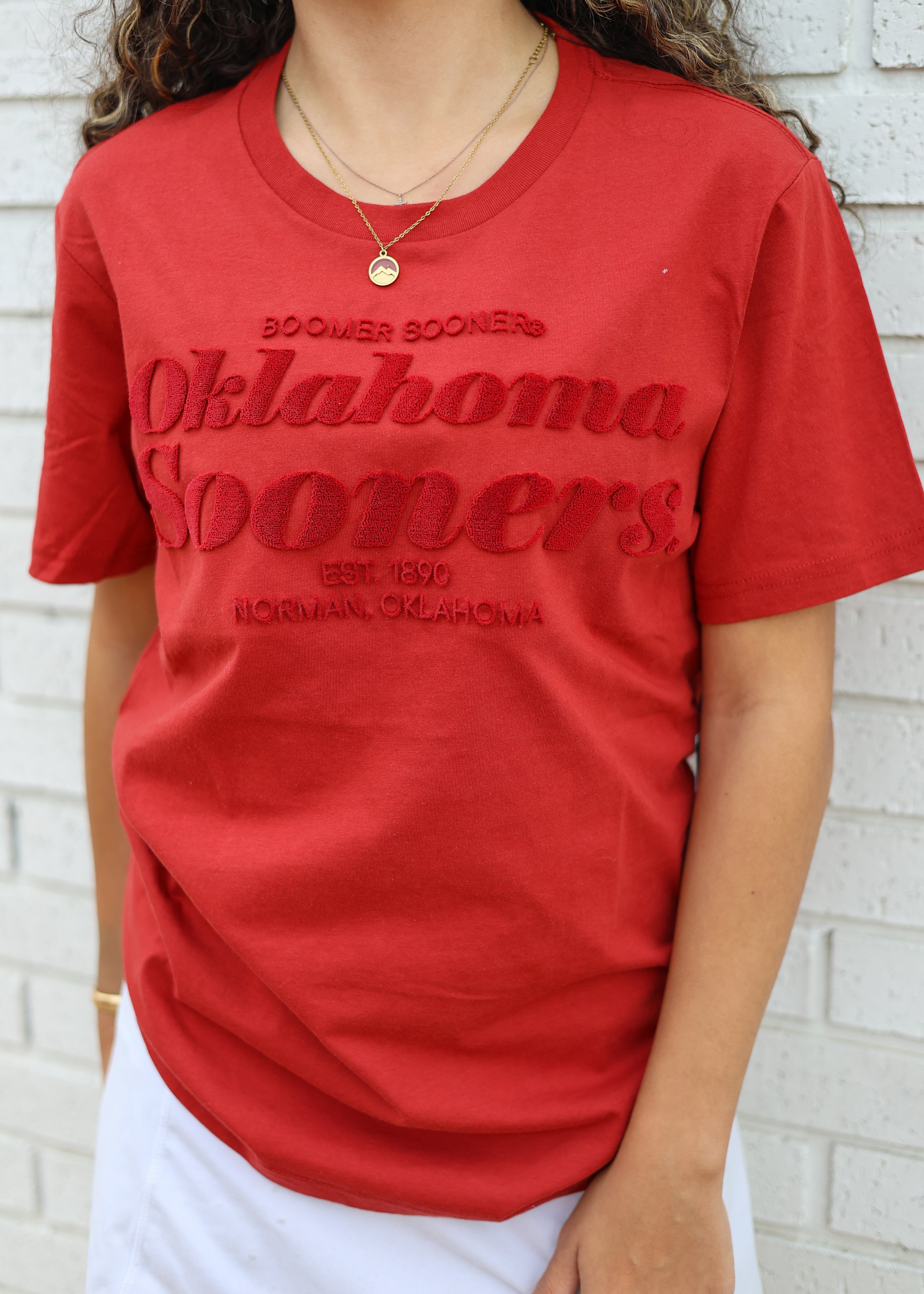 Oklahoma Hansen Brush Comfort Tee