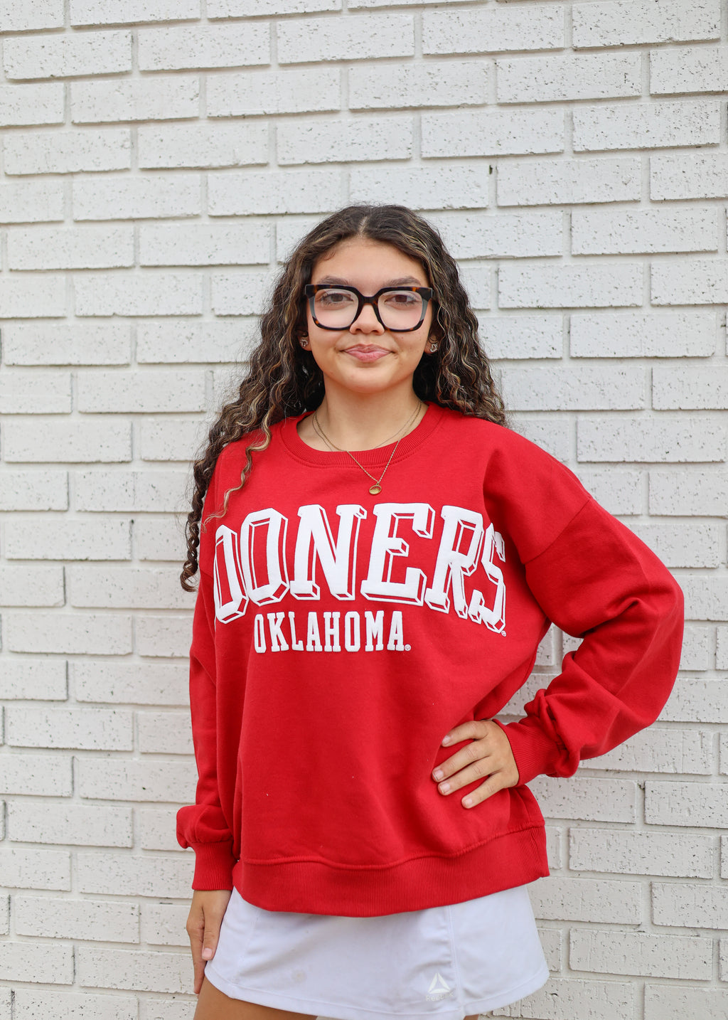 Oklahoma Sooners Crimson Semi Pro Sweatshirt