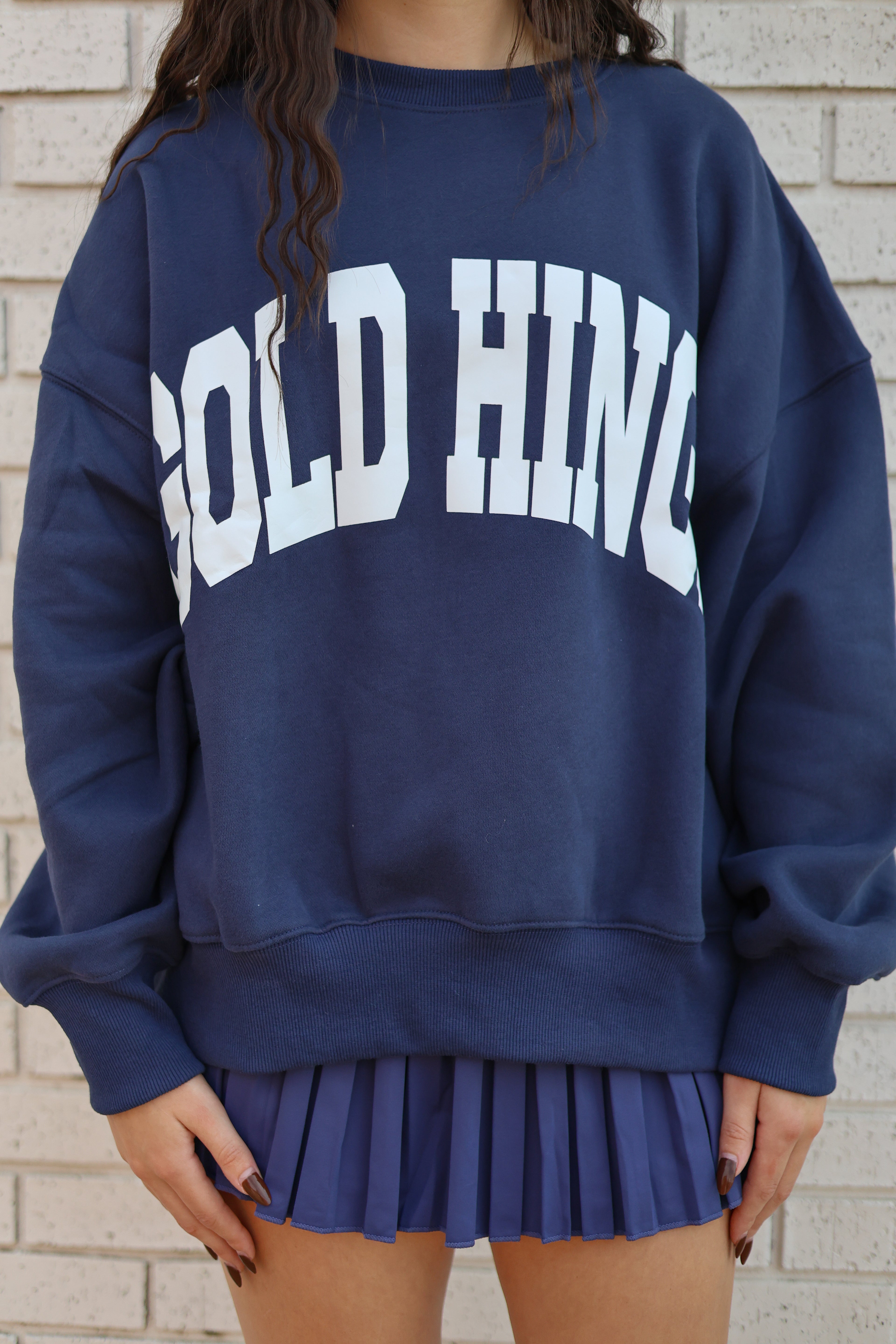 True Navy Pleated GH Tennis Skirt