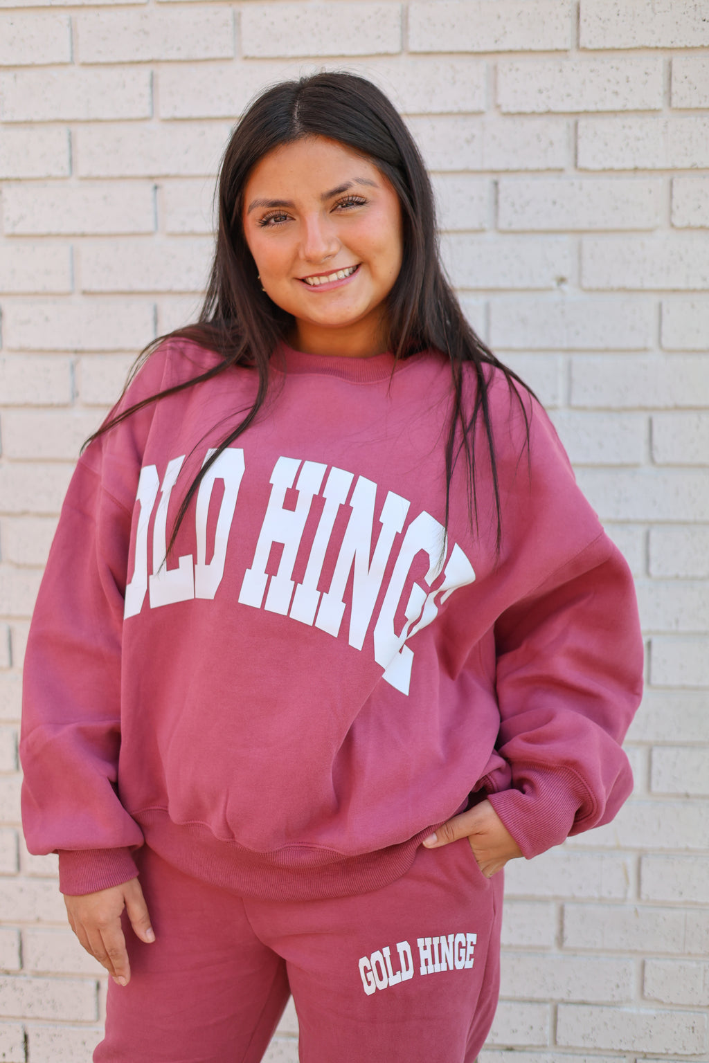 Pale Mulberry GH Wide Arm Sweatshirt