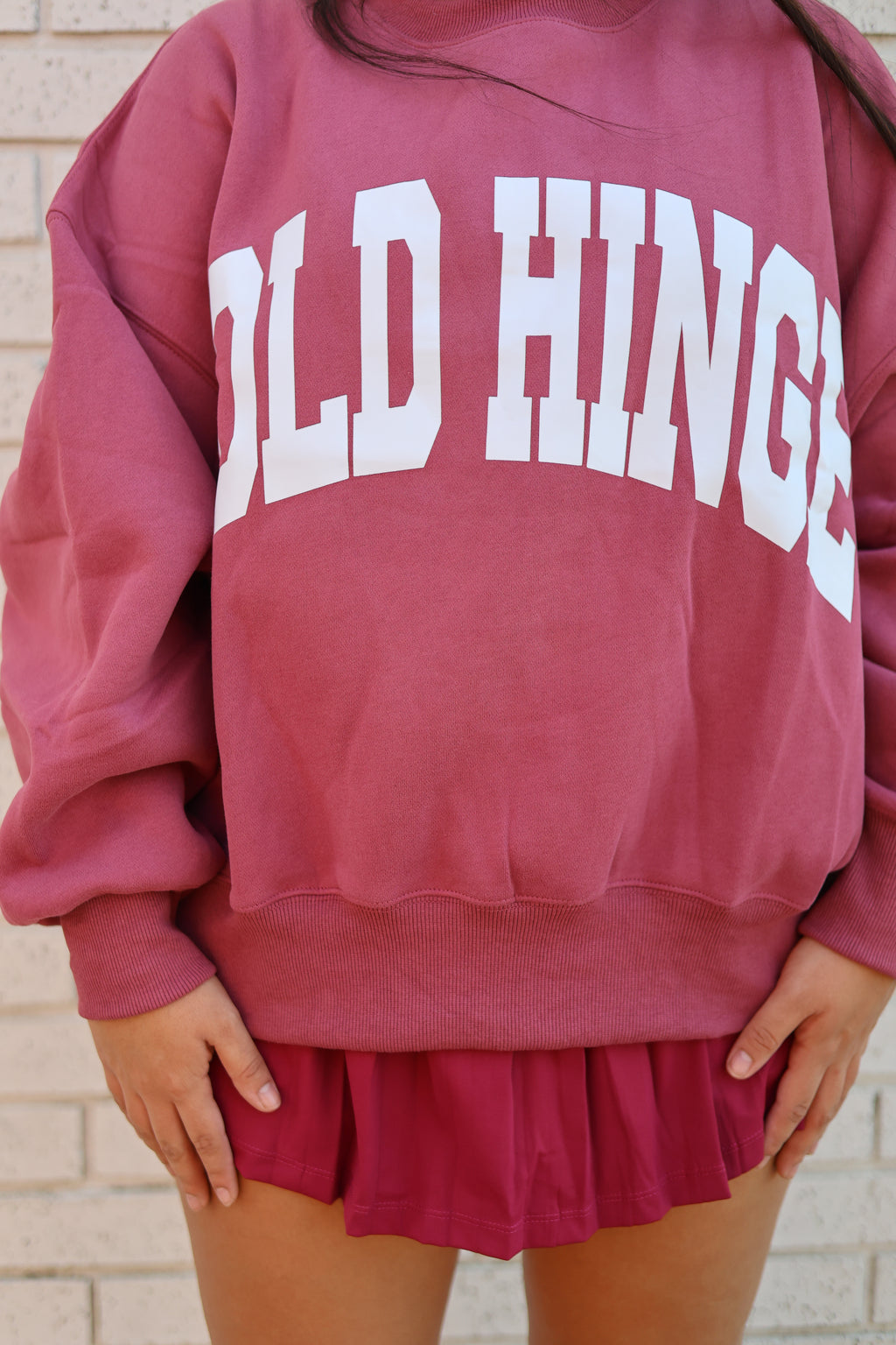 Pale Mulberry GH Wide Arm Sweatshirt