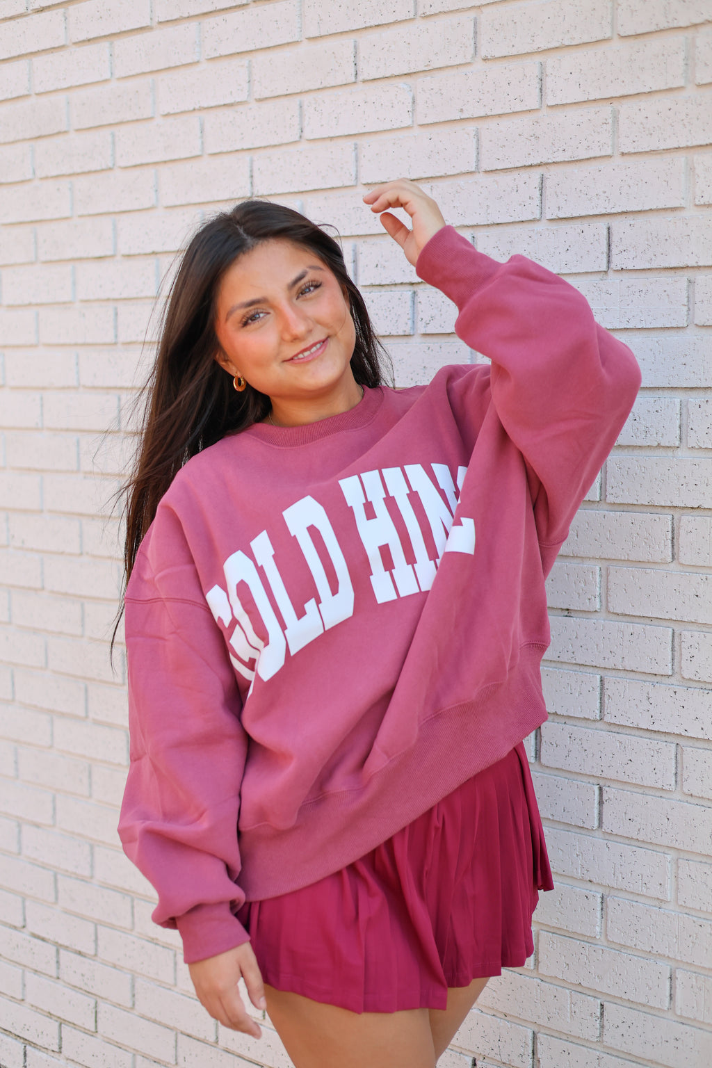 Pale Mulberry GH Wide Arm Sweatshirt