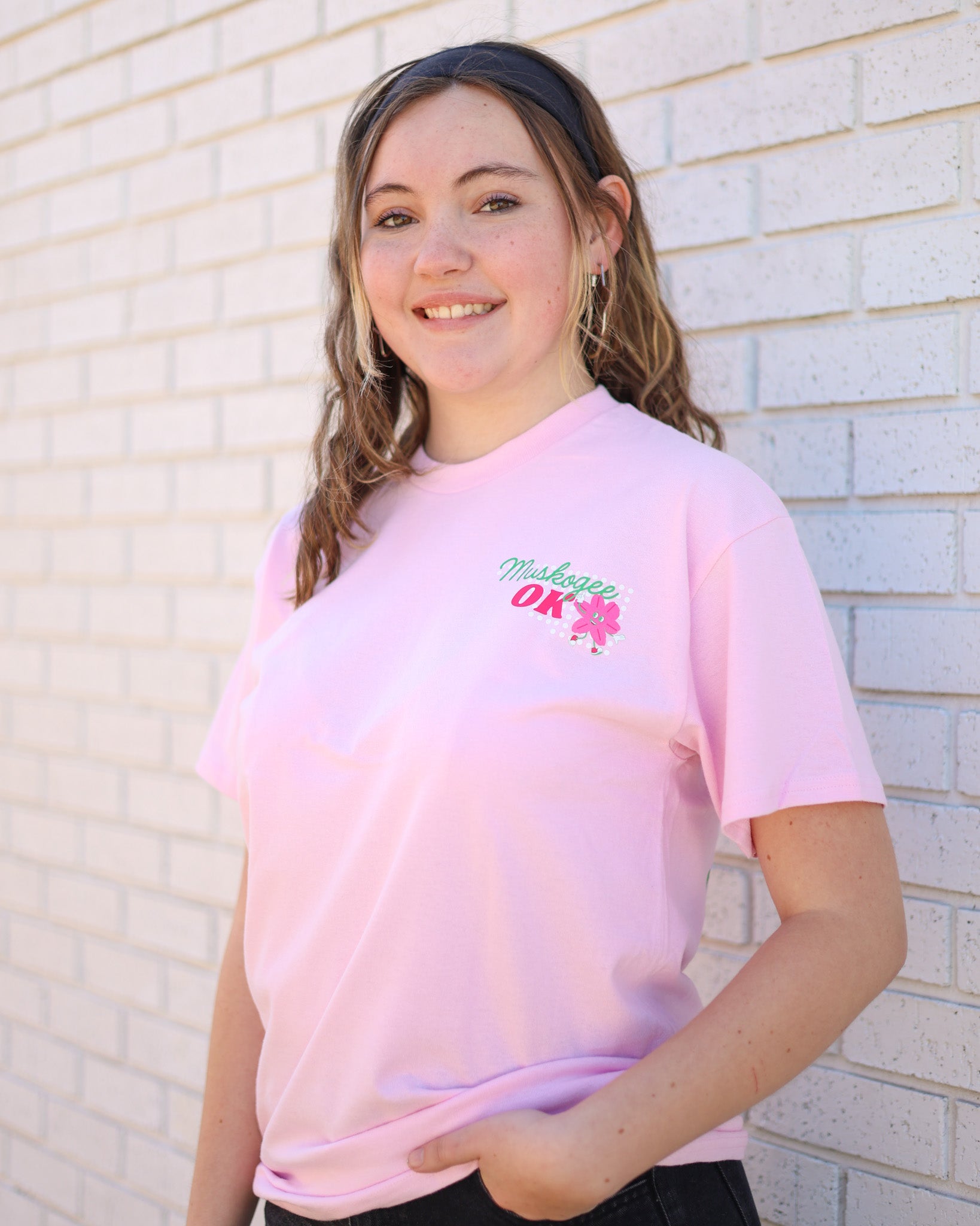 AZALEA FESTIVAL TEE - LIGHT PINK